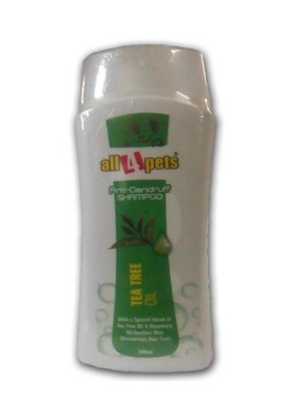 All4pets Tea Tree Oil Anti-Dandruff Shampoo 200 ml